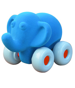 Soft Wheeled Large Elephant