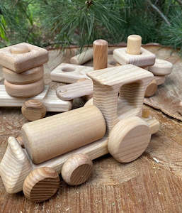 Wooden Toy Train