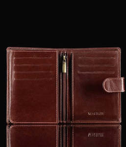 Men's Leather Trifold Wallet