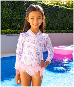 Girl's Miss Fairy Tu Tu Sunsuit