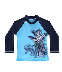 Gifts Up To 50: Boy's Urban Jungle Long Sleeve Rashvest