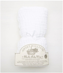 NZ Made 3-Layered Muslin Swaddles