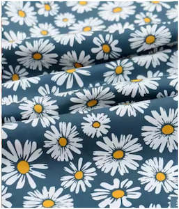 Blue Daisies Bib