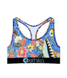 Ethika Girl's Bomber Batik Sports Bra