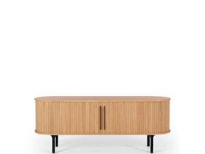 Furniture: TELSA ENTERTAINMENT UNIT "NATURAL OAK"