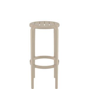 SIESTA TOM BAR STOOL 75cm "TAUPE"