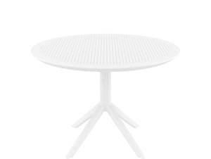 SIESTA SKY ROUND TABLE "WHITE"