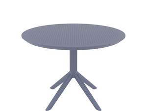 Siesta Sky Round Table "dark Grey"