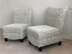 Furniture: COLUMBIA CUSTOM MADE LOUNGE CHAIR