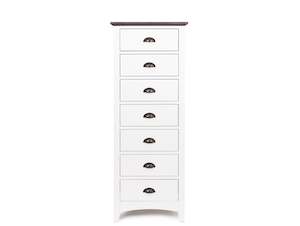 Furniture: IDAHO 7 DRAWER TALLBOY