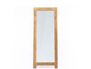 Furniture: SOLSBURY CHEVAL MIRROR "NATURAL OAK"