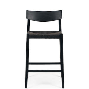 Veloster Highback Breakfast Bar Stool "black"