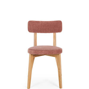 ELLE WOODEN CHAIR "AMBER ROSE"