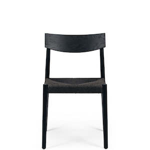 VELOSTER WOODEN CHAIR "BLACK"