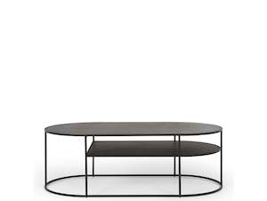 Furniture: DEKOTA WOODEN COFFEE TABLE "BLACK OAK"