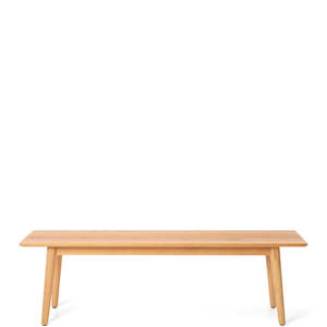 CLASSIC WOODEN BENCH "NATURAL OAK"