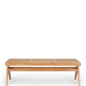 ALLEGRA WOODEN BENCH "NATURAL OAK"