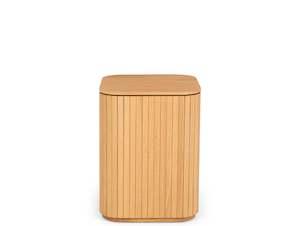 TELSA WOODEN BEDSIDE TABLE