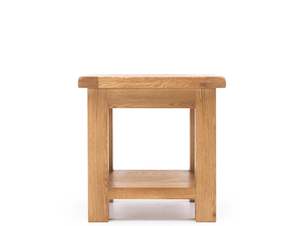 Furniture: SOLSBURY WOODEN BEDSIDE TABLE