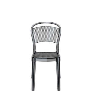 SIESTA BEE CHAIR "BLACK TRANSPARENT" (x4)