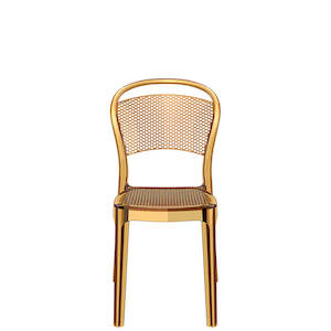 SIESTA BEE CHAIR "AMBER TRANSPARENT" (x4)