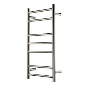 Heirloom Genesis 825 Slimline Heated Towel Ladder - Brushed Nickel