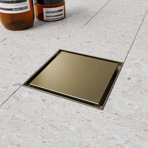 Code Versa Square Tiled Shower Floor Waste