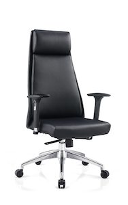 McKinley Hi Back Chair- PU Leather