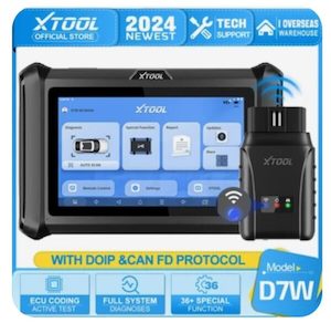 XTOOL D7W Bluetooth Diagnostic Scanner