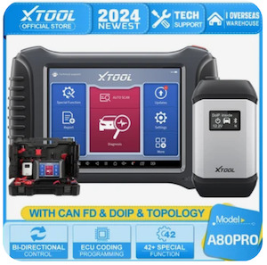 Products: XTOOL A80Pro All System Car Diagnostic Tool