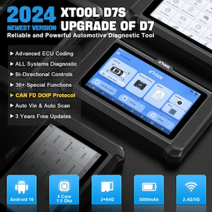 Products: XTOOL D7S Bi-Directional Diagnostic Scanner