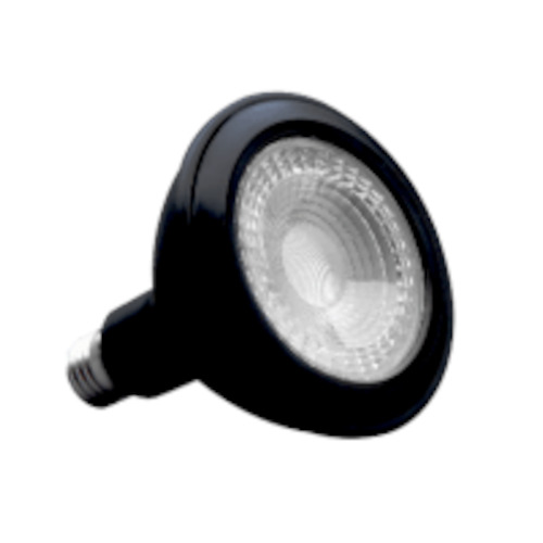 15W LED Globe Black PAR38