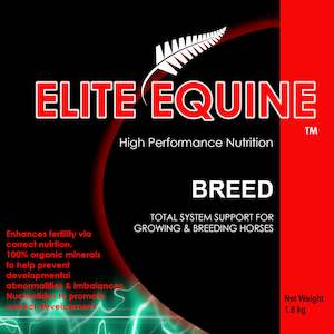 best nutrition for growing horses: BREED