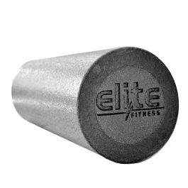 Gymnasium equipment: PE Black Foam Roller 18 Inches Elite Fitness NZ