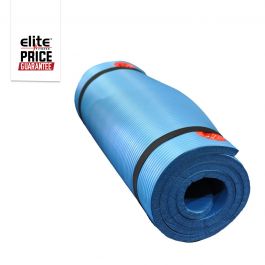 Exercise Mat - Blue W/ Integrated Eyeleft Elite Fitness NZ