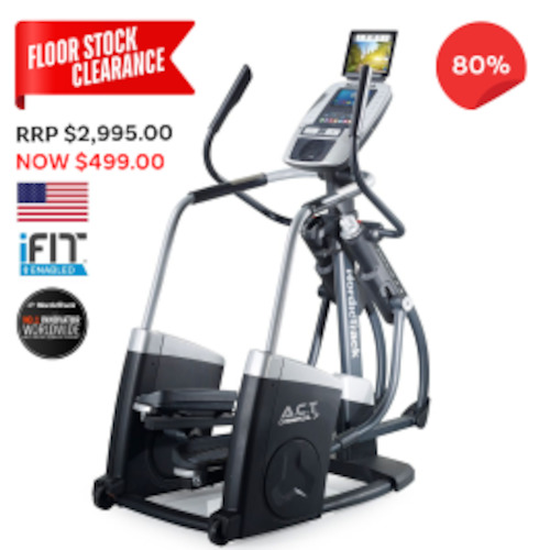 ACT Touch Elliptical Crosstrainer - Available In St Johns Elite Fitness NZ