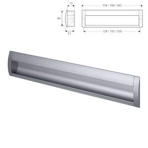 Building supplies: Contemporary Inset Handle