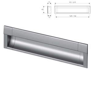 Building supplies: Flush Inset Handle