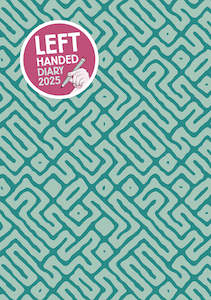 2025 A5 Left-Handed Desk Diary - Week to View