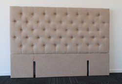 Queen beige headboard