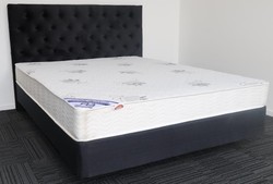 Milan mattress &. Base queen bed