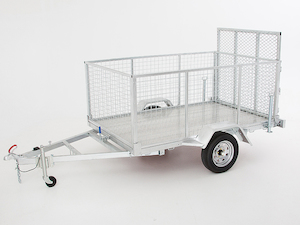 8×5 RIDE ON TRAILER with CAGE