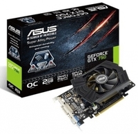 Asus GTX 750 Overclocked 2GB GDDR5 PCI-E3.0 VGA DVI HDMI Video Card