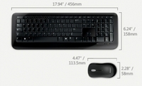 Microsoft Wireless Desktop 800 Keyboard & Mouse