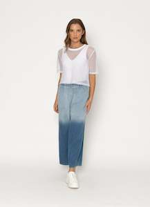 Womenswear: Arrow Mesh Top