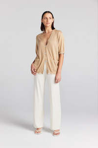 Cashmere Silk Flare Pant