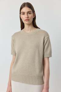 Luxe Silk Cashmere Tee