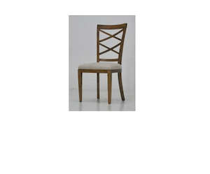 Double Cross Back Side Chair Mango