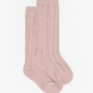 Soft furnishing: Bambino Open Weave Sock | Old Rose