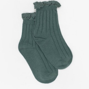 Soft furnishing: Bambino Sock | Lace Frill Teal